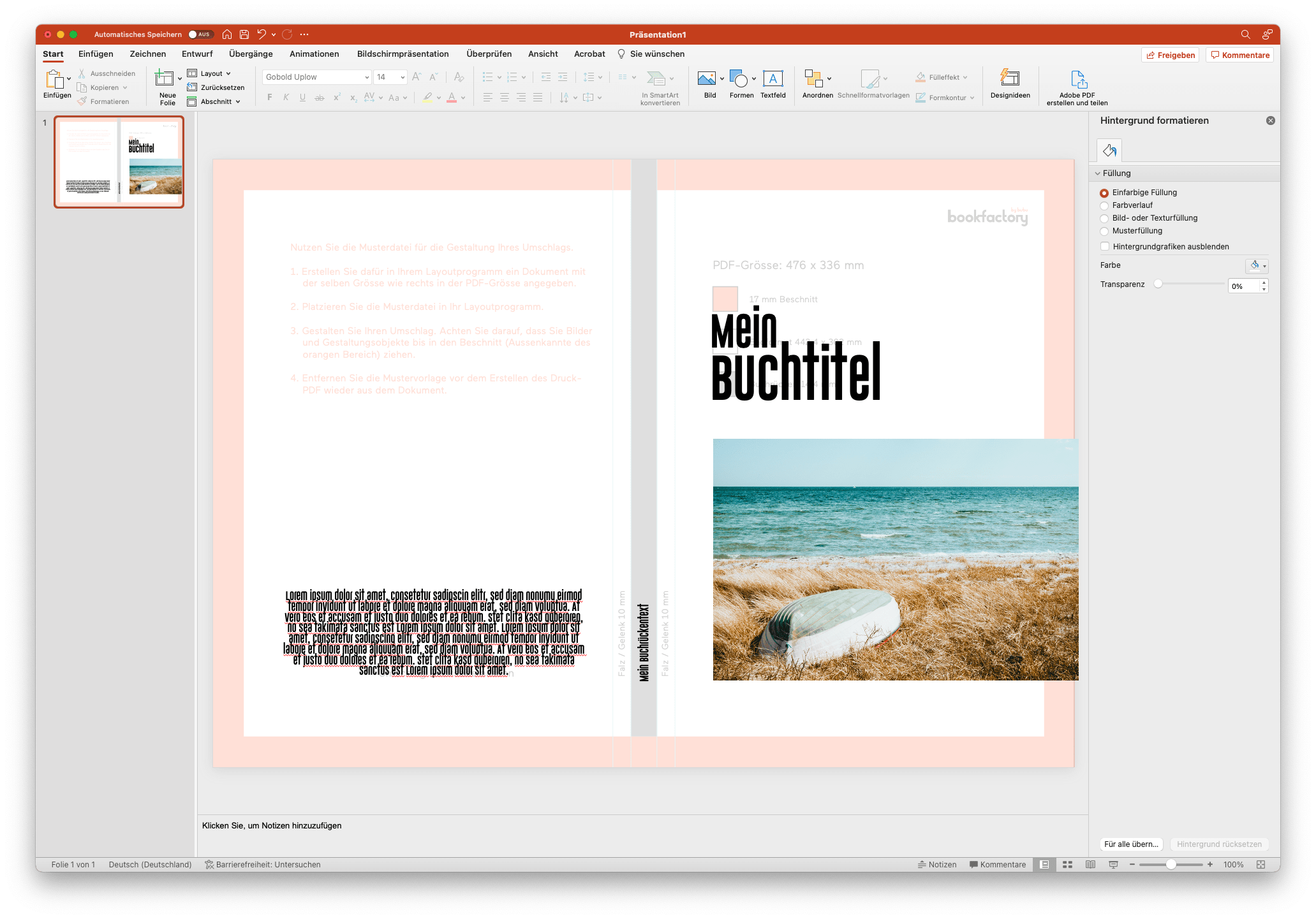 Comment créer une couverture de livre dans Adobe InDesign ?